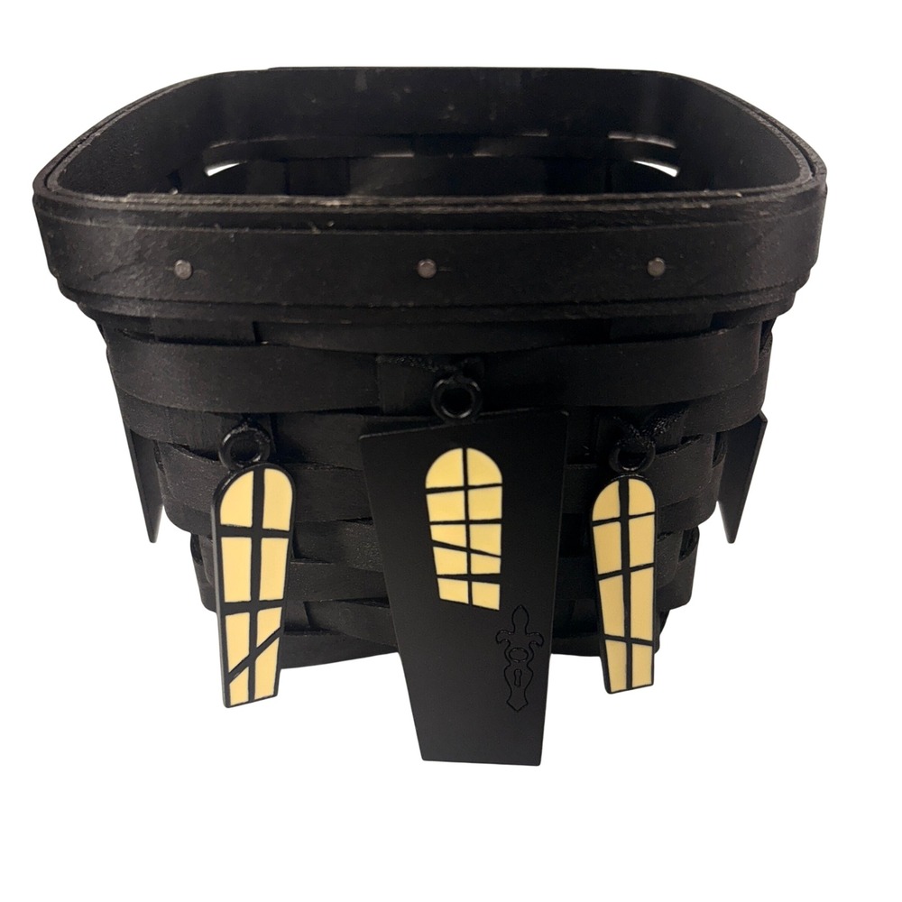 Longaberber 2012 Haunted House Basket Metal Roof 5 Tie-Ons Protector Halloween‎ - Picture 9 of 16